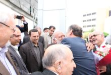 گزارش تصویری از استقبال دانشگاهیان و مردم شاهرود  از پروفسور علی اکبر جلالی  در دانشگاه صنعتی شاهرود